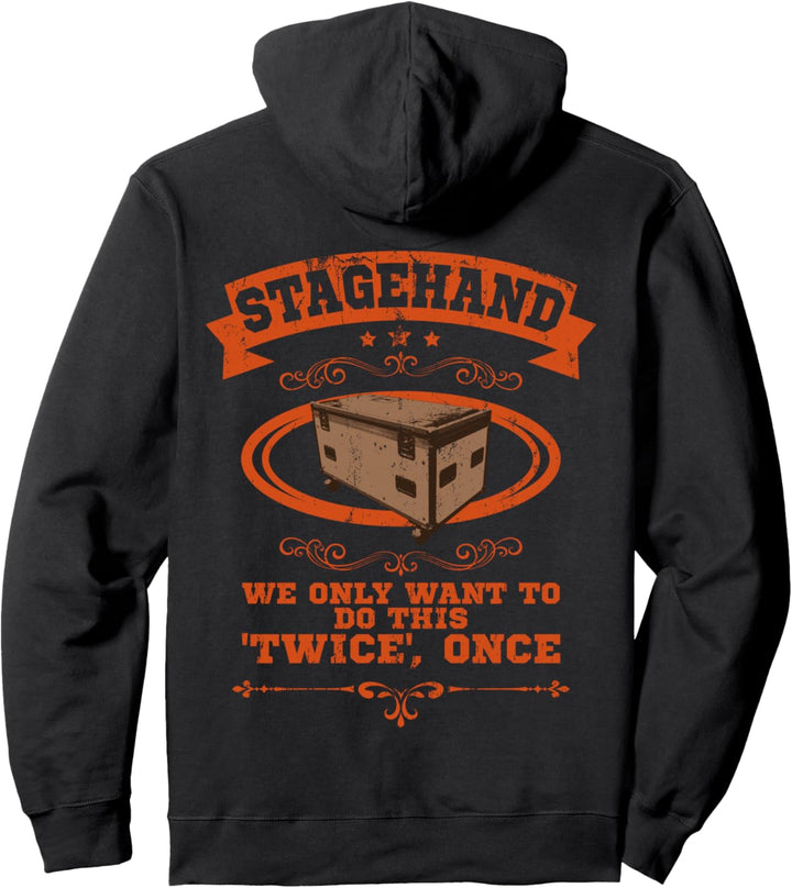 STAGEHAND Bühnenhelfer Band Roadie Veranstaltungstechniker Pullover Hoodie