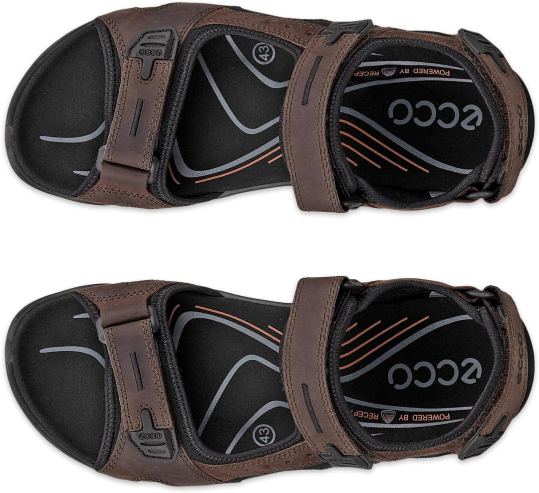 ECCO Herren Yucatan M Sandal 42 EU Braun, 42 EU Braun
