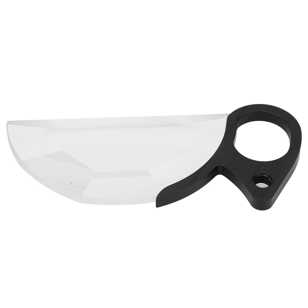 Handheld Halbkreis Kaleidoskop Filter, 79mm Handheld Objektiv Kaleidoskop Kamera Objektiv Filter Opt