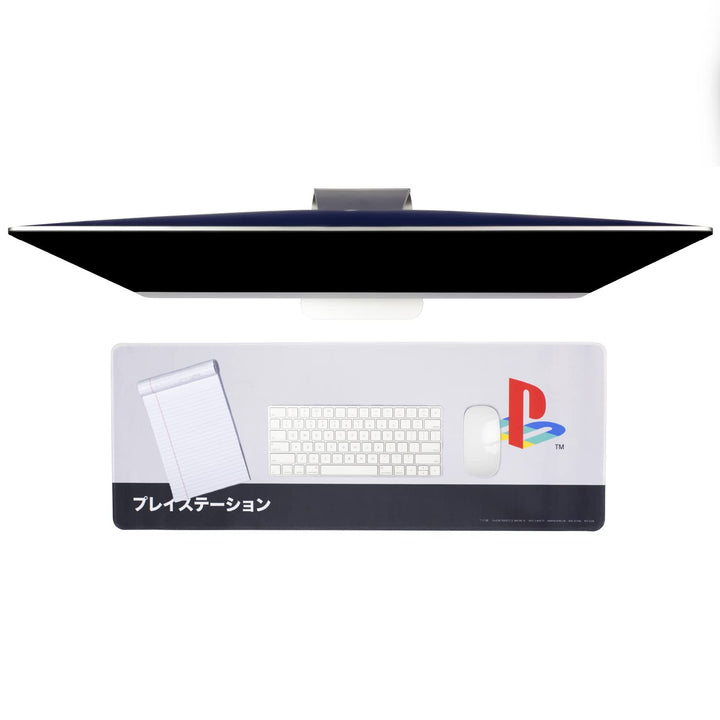 PlayStation Heritage Tischmatte - Offiziell lizenziert, Sony Tastatur- & Mausmatte für das Büro, Rut