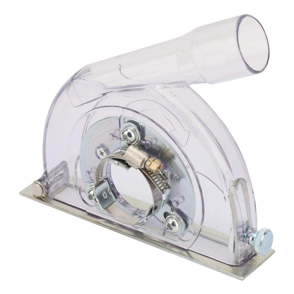 Steinschnitt Staubschutz, Schleifabdeckung aus PC und Metall für 100/125 / 150mm Winkelschleifer und