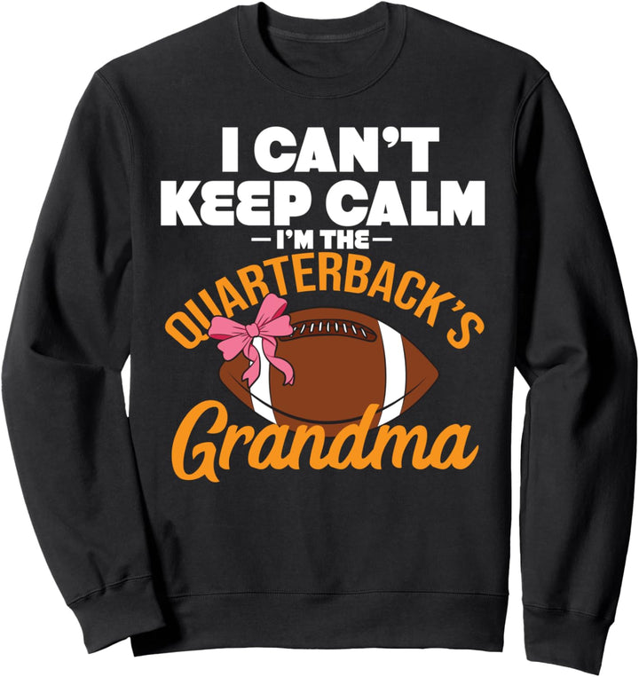 Fussball Quarterbacks Grandma Family Sweatshirt