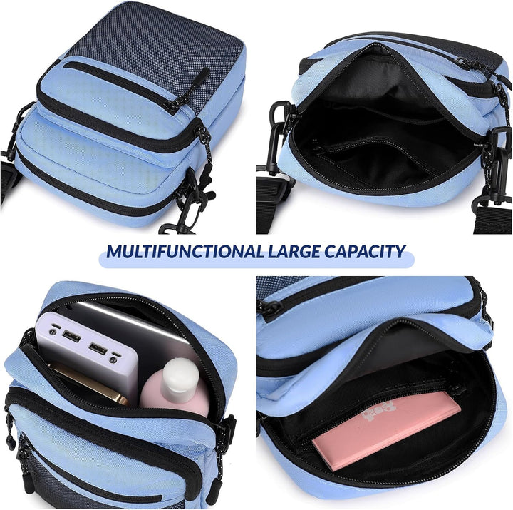 Lohol Klein Umhängetasche für Herren &amp; Damen, Schultertasche Messenger Bag Sling Tasche Crossbody Ta