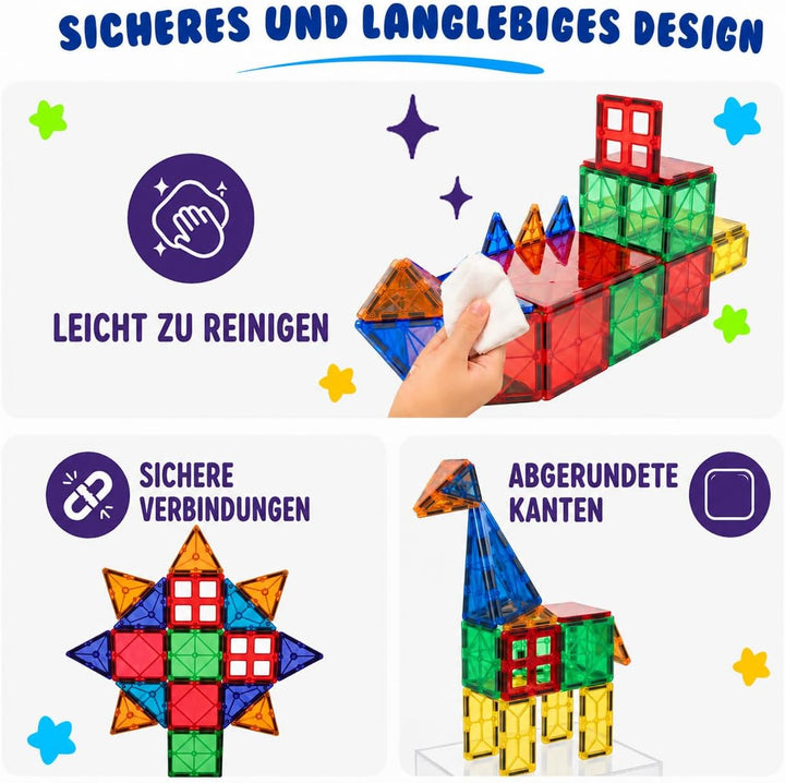 Desire Deluxe Zeug für Kinder, Lernspielzeug für Jungen und Mädchen, 3 4 5 6 7 8 Jahre alt, XXL Set