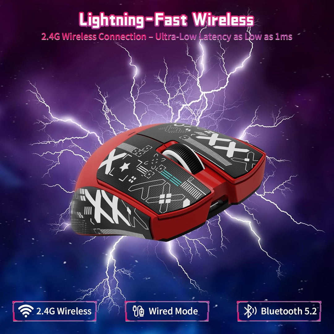 ATTACK SHARK X11 SE Kabellose Gaming-Maus, PixArt PAW3311 Gaming-Sensor, BT/2.4G Wireless/Kabelgebun