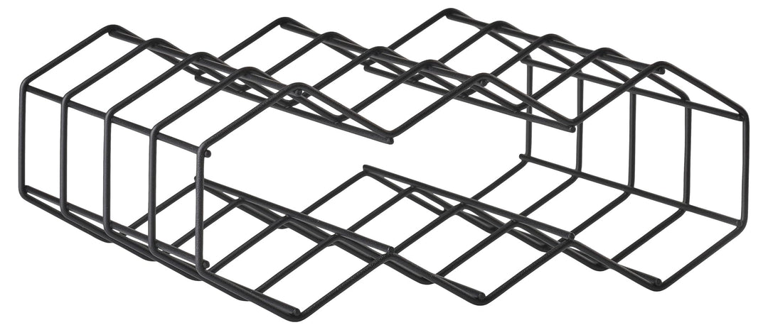 Zone Denmark Rocks Weinregal Draht 28,8 x 22,8 x 11,4 cm Black Schwarz 28,8 x 22,8 x 11,4 cm, Schwar