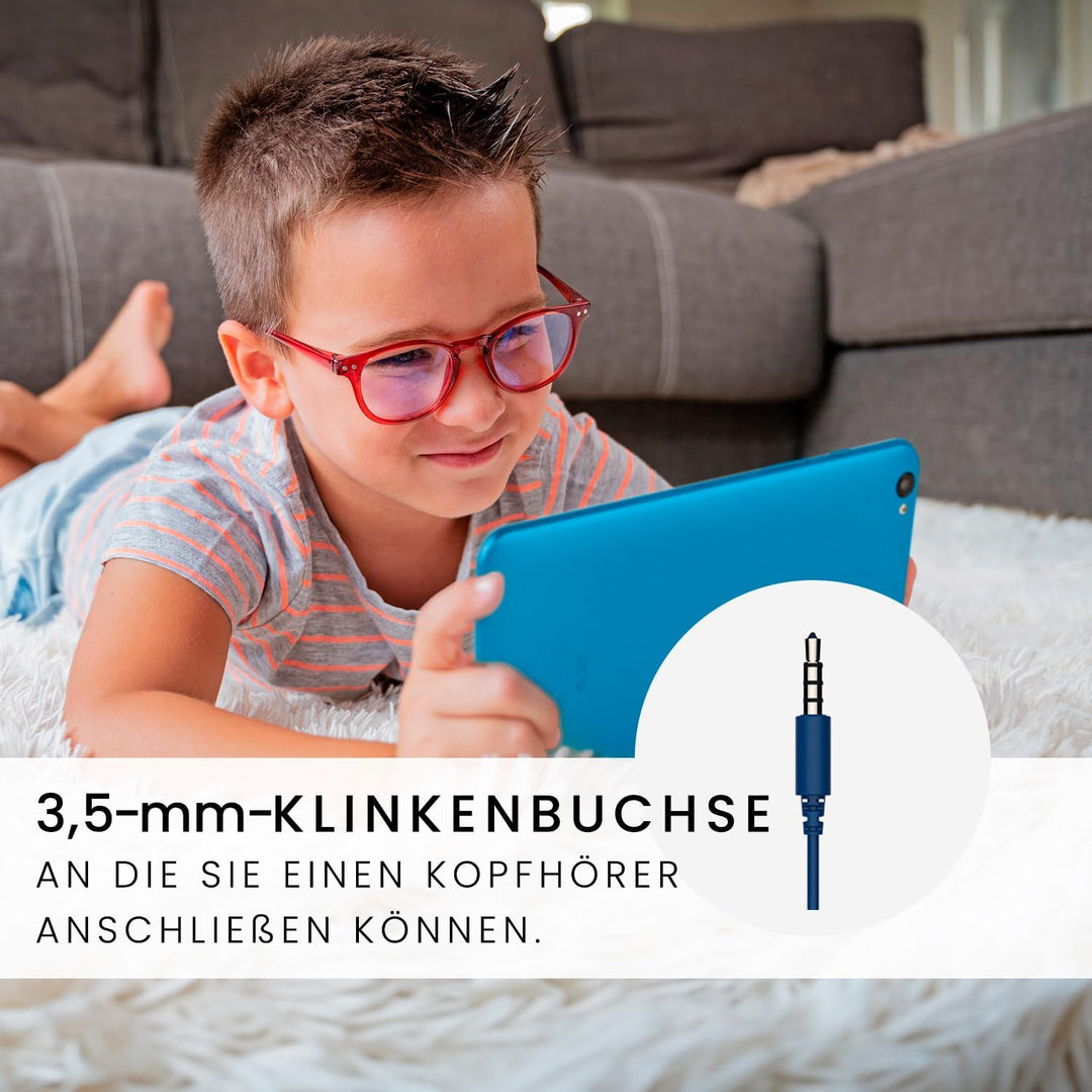 SPC Gravity 3 Mini – Tablet für Kinder mit 8" Display, Kindersicherung, 4GB RAM, 64GB erweiterbarer