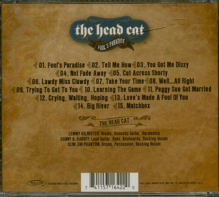 Fool'S Paradise, Audio-CD