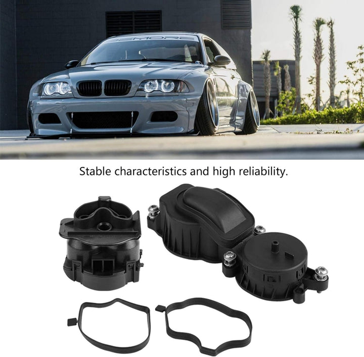 m57 vortex breather + Kurbelgehäuseventil für Ölabscheiderentlüftung 11127799225 Ersatz für E46 E60