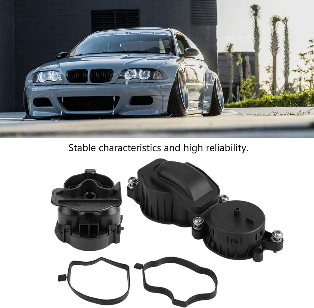 m57 vortex breather + Kurbelgehäuseventil für Ölabscheiderentlüftung 11127799225 Ersatz für E46 E60
