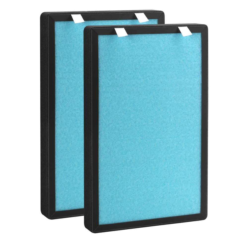 PB-P01 Ersatzfilter, kompatibel mit PB-P01 Luftreiniger, Teilenummer PB-P01F, 2 Stück 2-PACK, 2-PACK