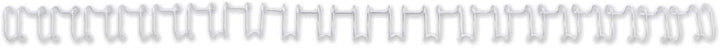 GBC MultiBind Drahtbinderücken, 12mm, weiss, 100 Stück (115 Blatt ) weiss 12mm, weiss 12mm