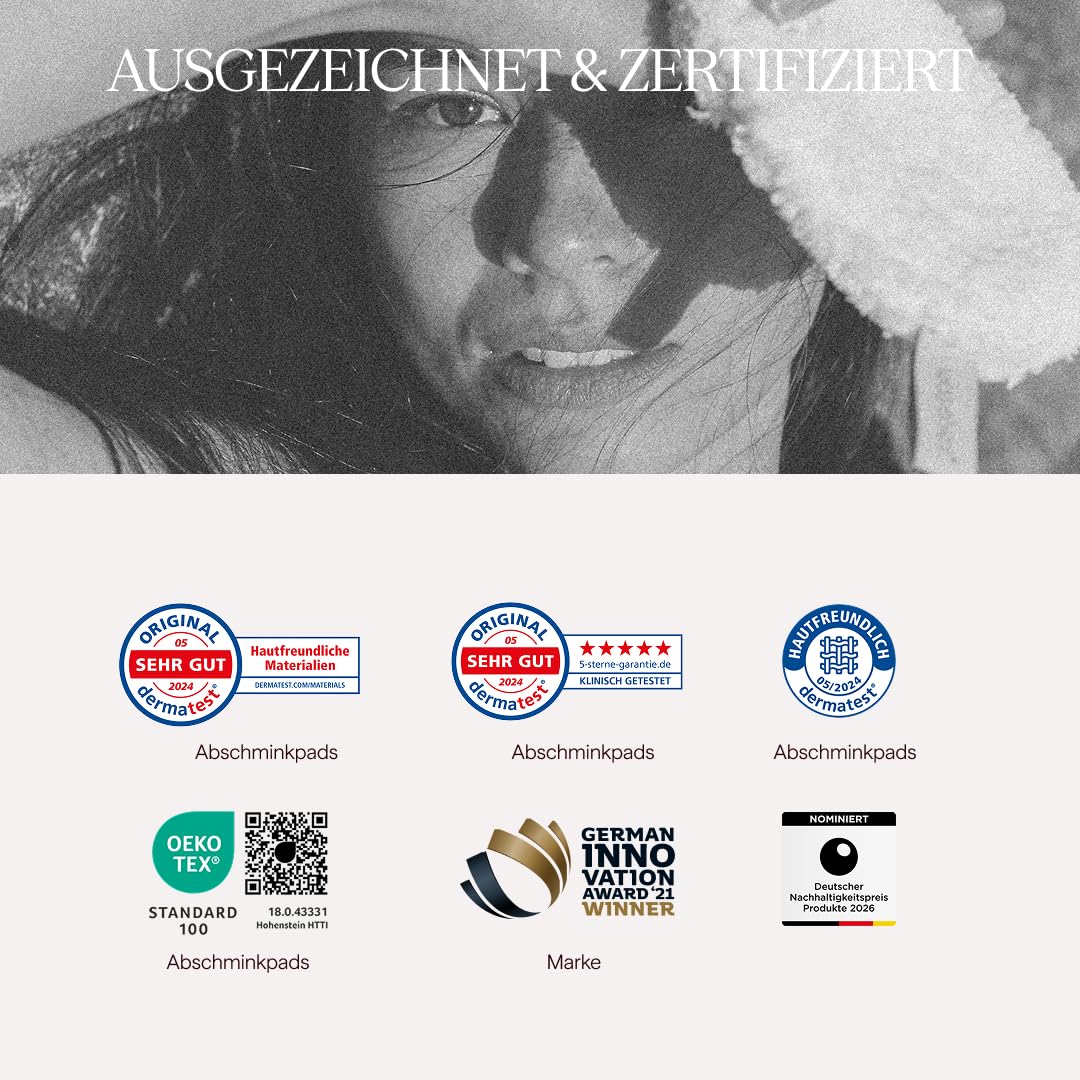 Waschies 4-tlg. „Try Me, Love Me“ Kennenlernset für Frauen – Nachhaltige Gesichtspflege mit Abschmin