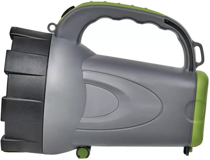 EMOS - aufladbarer LED-Handscheinwerfer - 300lm, max. 370m - 2 Leuchtmodi - 30 Std. - mit rutschfest