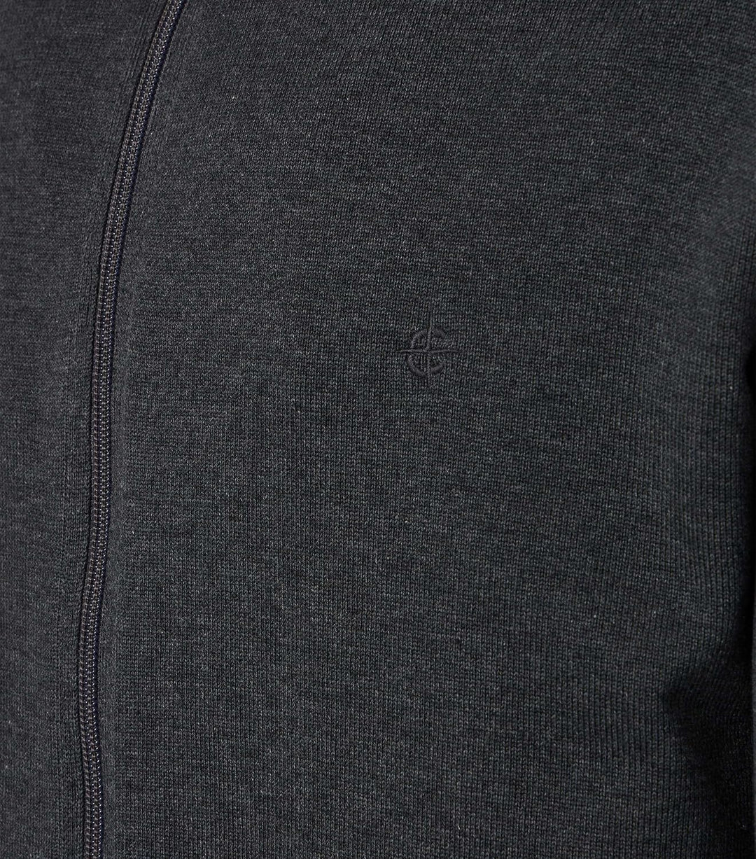 CASAMODA Strickjacke Uni, S Grau