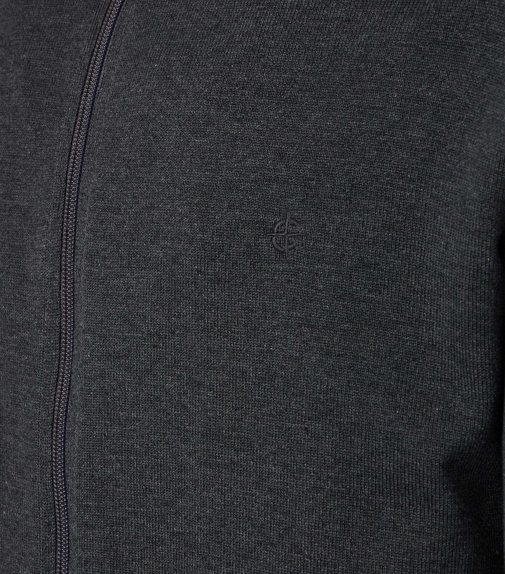CASAMODA Strickjacke Uni, S Grau