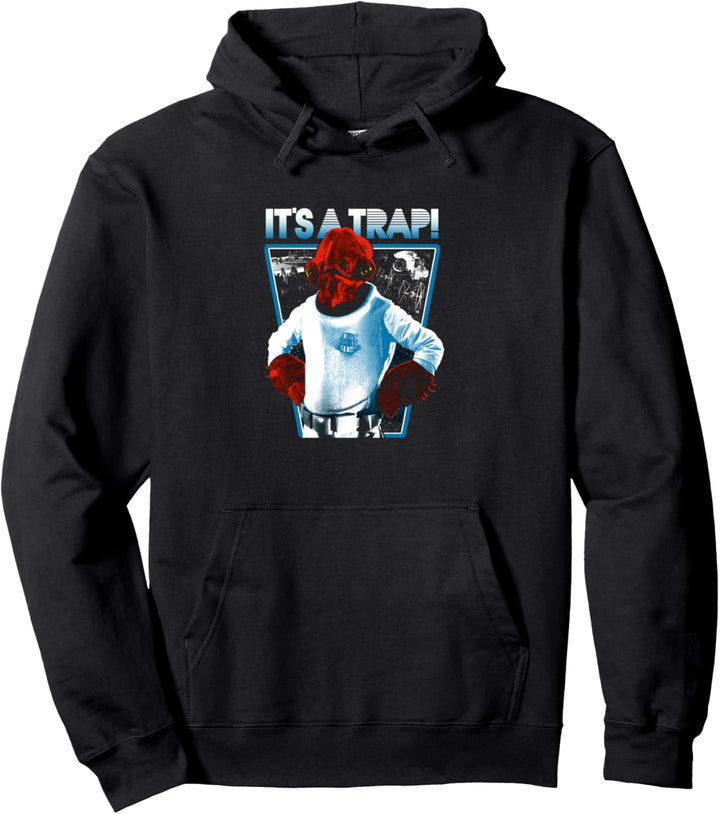 Star Wars Ackbar It's a Trap Pullover Hoodie