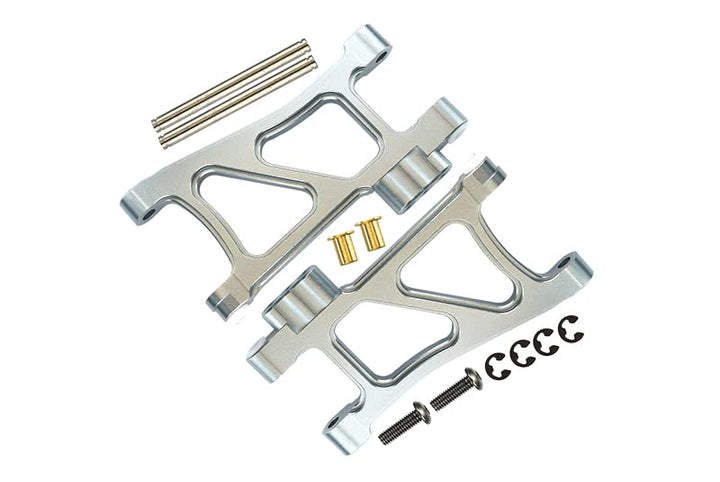 GPM for Tamiya TT02B Tuning Teile Aluminium Front Lower Arm - 1Pr Silver