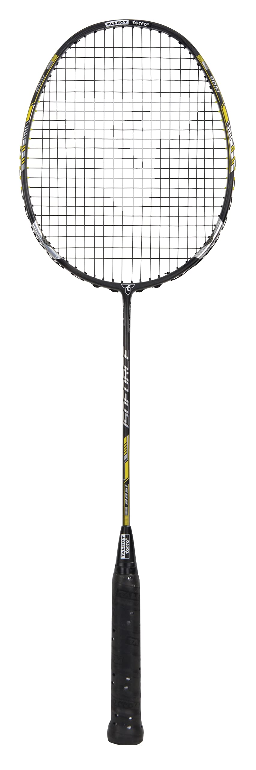 Talbot Torro Badmintonschläger Isoforce 9051 Tato Dura, Ultra Carbon4 mit Kevlar Verstärkung, Top-Ra