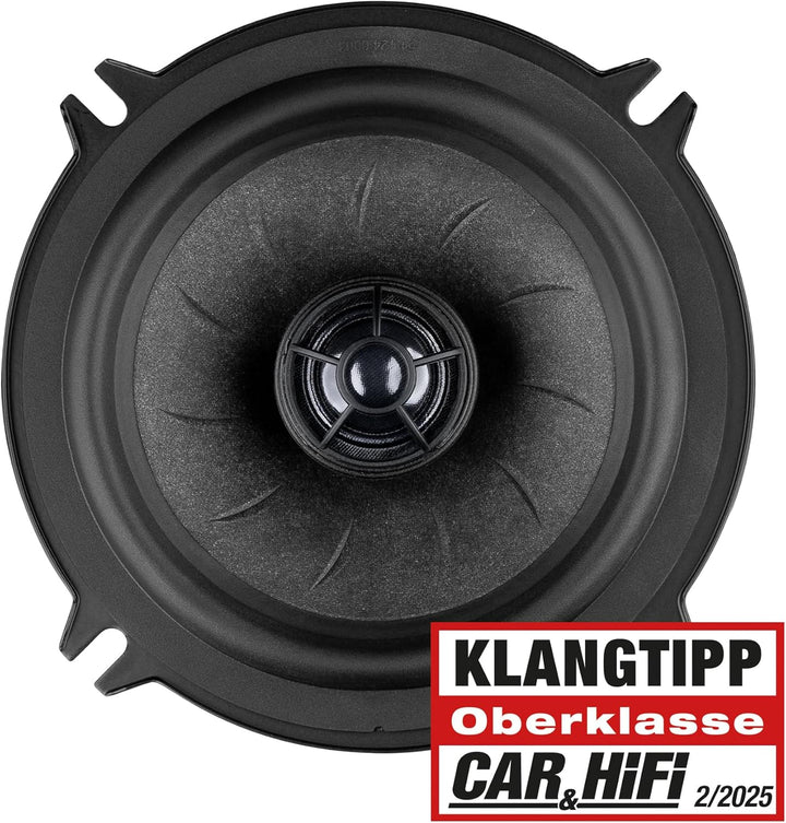 ETON PFX 13 – Klangstarkes 13 cm / 5“ Koaxial System, Auto Lautsprecher für Front oder Heck, Soundsy