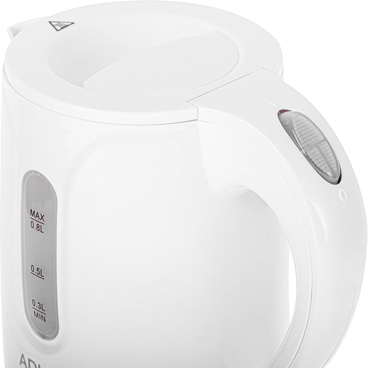 Adler ad 1371w AD 1371 Wasserkocher 0,8 L Weiss