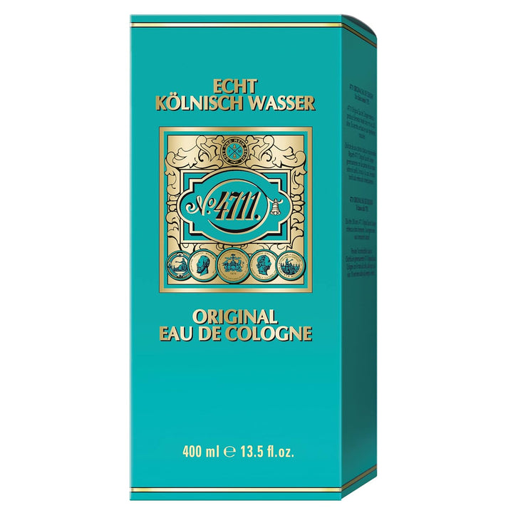 4711® Echt Kölnisch Wasser | Eau de Cologne 300ml Molanusflasche - Duftklassiker im ikonischen Flako
