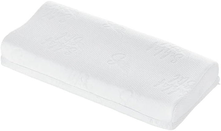 SCHLAFSTIL Visco Nackenstützkissen S800V, Visco Premium Schaum 40_x_80_centimeters Weiss, 40_x_80_ce