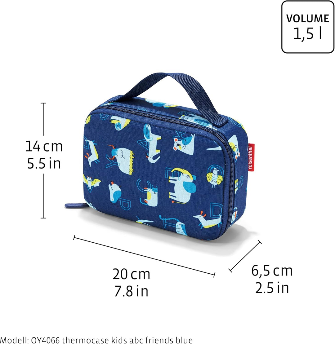 reisenthel thermocase Isoliertes Abc Friends Blue Kosmetiktäschchen, Abc Friends Blue Kosmetiktä