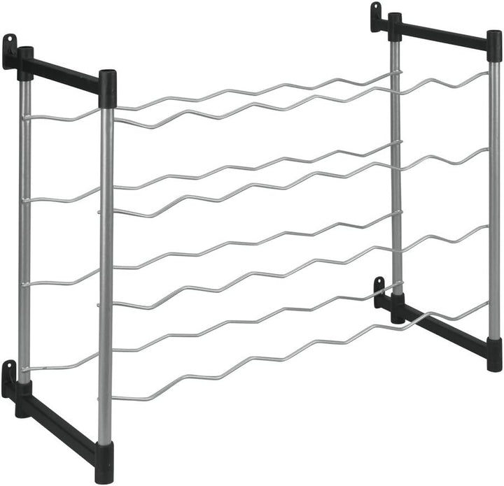 Metaltex 383724039 Flaschenregal für 24 Flaschen 59 x 26 x 45 cm Cabernet, Für 24 Flaschen