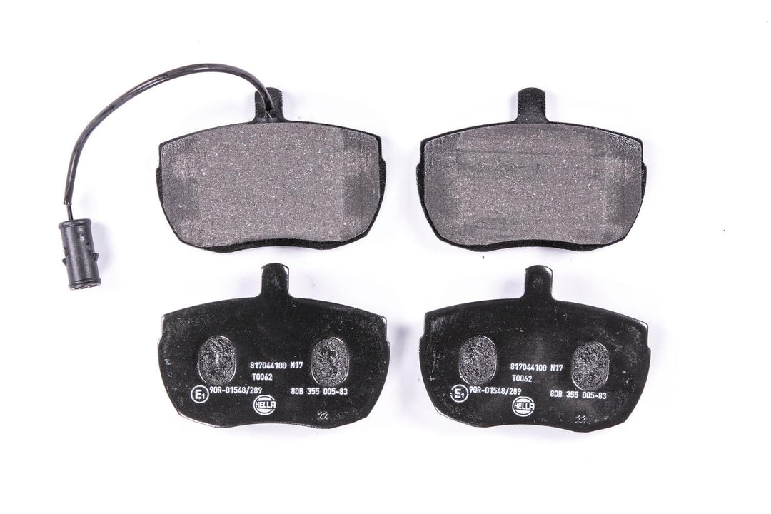 HELLA PAGID 8DB 355 005-831 Bremsbelagsatz - T0062 - Dicke/Stärke: 18mm - Bremssystem: Lockheed - mi