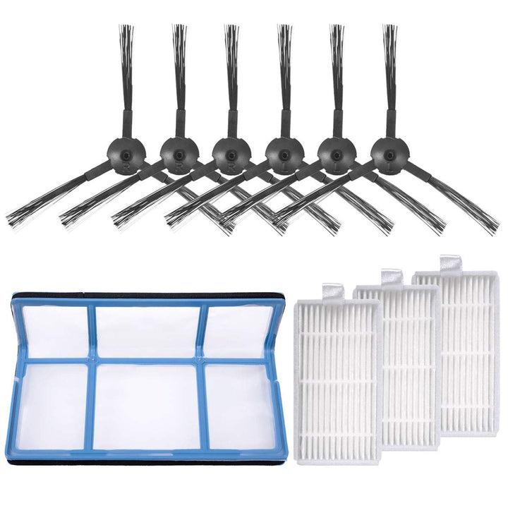 KEEPOW 10 Zubehör für ZACO V5sPro und V5x Saugroboter, Ersatzteile auch Kompatibel mit ILIFE V5s Pro