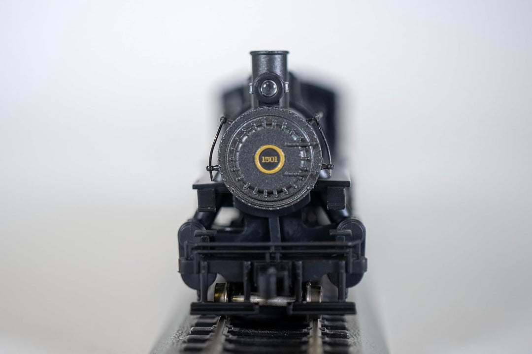 Bachmann - Dampflok 2-6-2 Boston & Maine mit Rauchfunktion - Metall-Lokomotive-Modell - Schwarz - Tr
