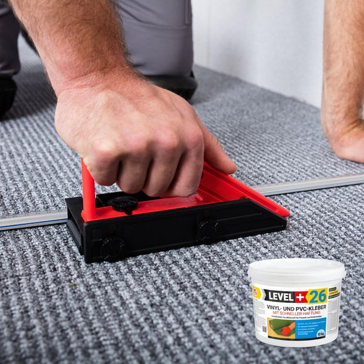 26 Vinylkleber PVC LVT CV Paneele Teppich 6kg Vinyl Fliesen Bodenbeläge Flex Klebstoff Bodenkleber L