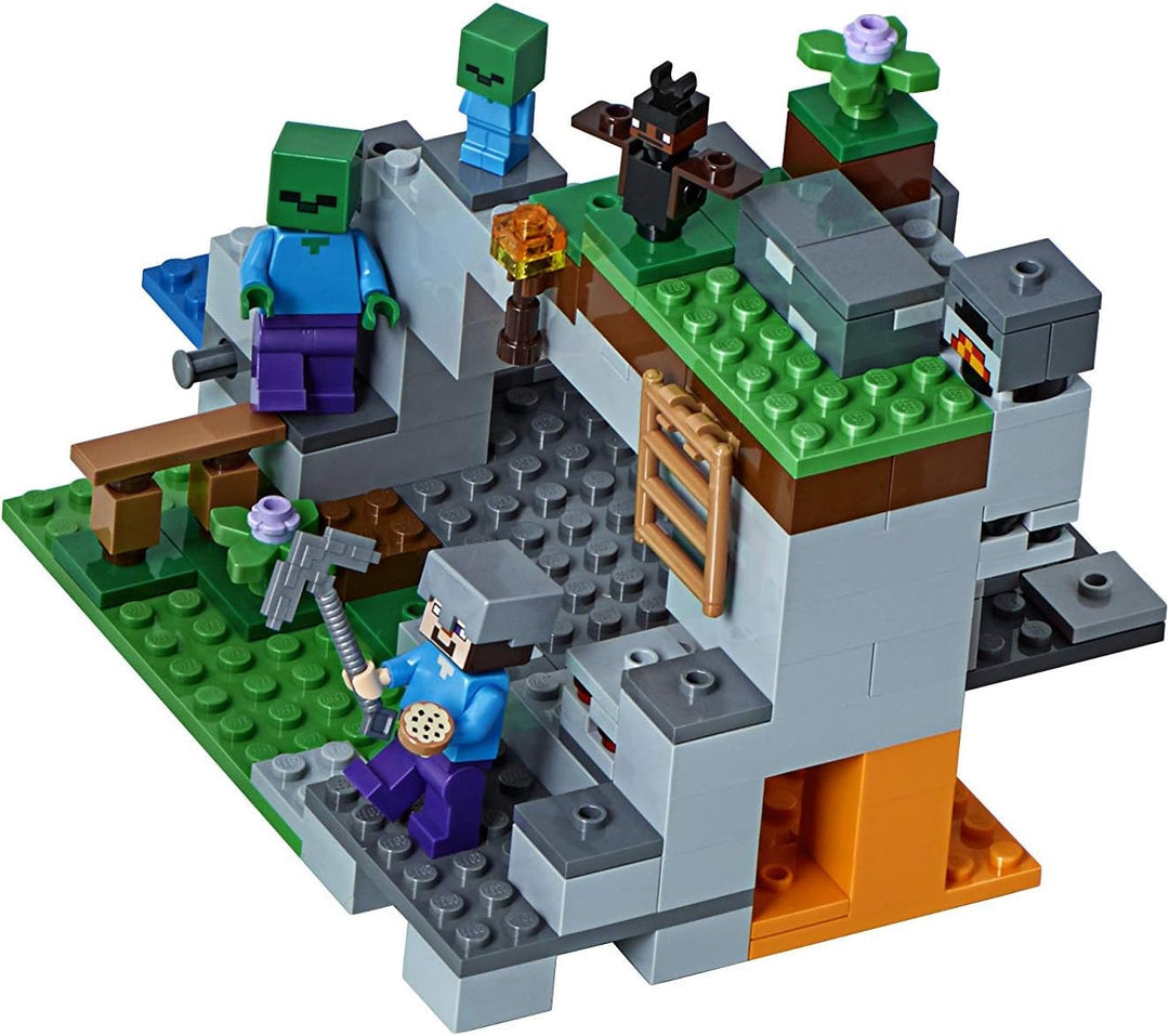 Lego Minecraft 21141 Zombiehöhle, Minecraft Set, Bunt Single, Single