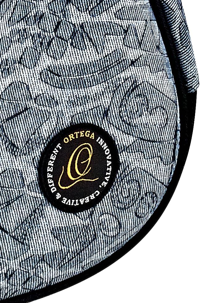 ORTEGA Gigbag für Konzert Ukulelen - Denim Look Blue (OUB-CC-BLJ)