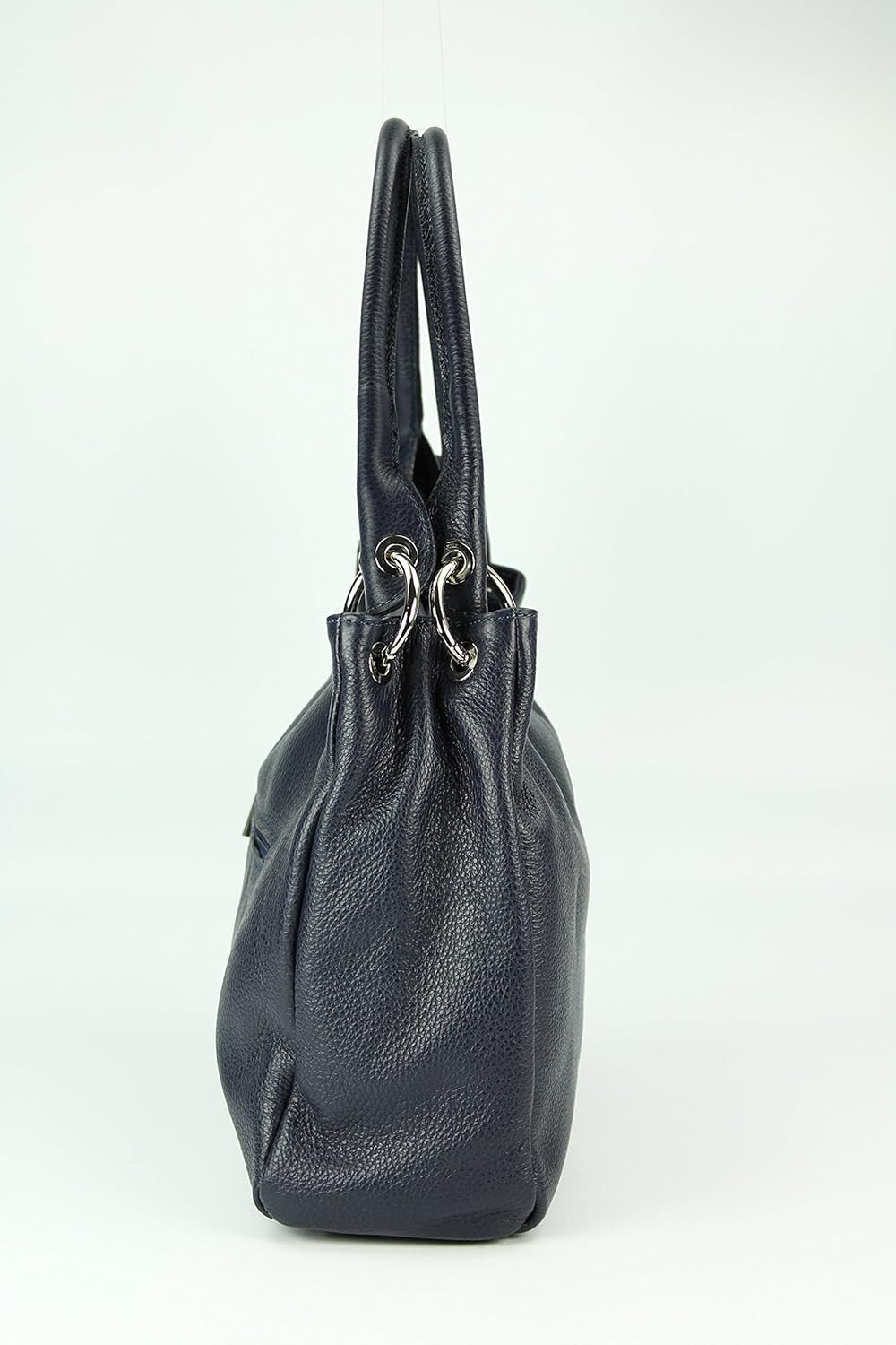 Belli italienische Leder Schultertasche Damentasche Handtasche Shopper Lilly - 33x28x14 cm (B x H x