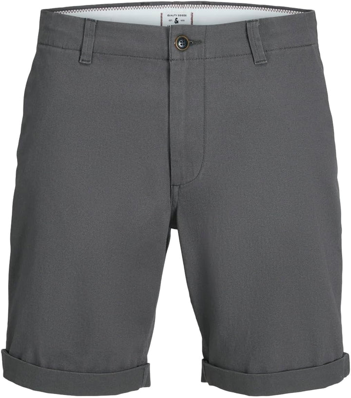 JACK &amp; JONES Herren Shorts S 2er Pack (1x Asphalt, 1x Crockery), S 2er Pack (1x Asphalt, 1x Crockery