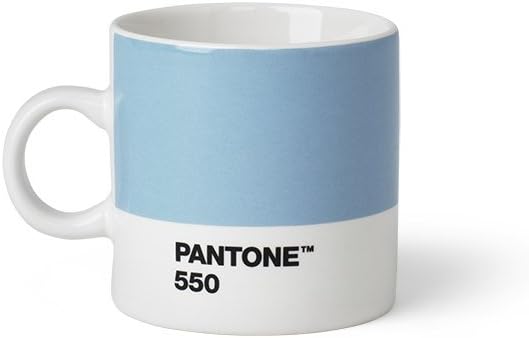 Pantone Porzellan Espressobecher 6er-Set, 6 Espressotassen à 120 ml, Coffee, mit Henkel, spülmaschin