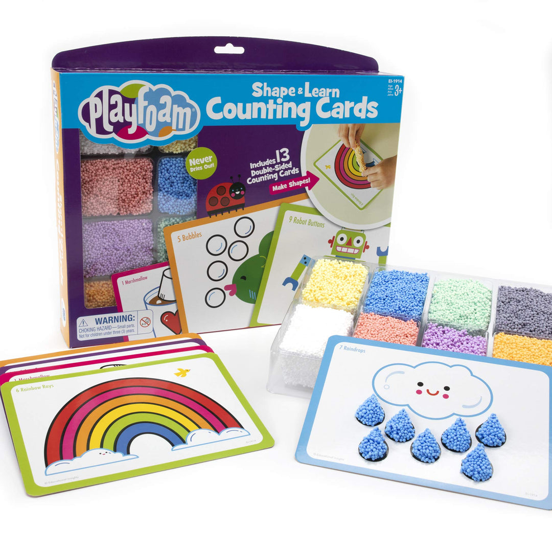 Learning Resources Playfoam Shape & Learn Zahlen, Aktivität zur Vorbereitung auf die Vorschule, ab 3