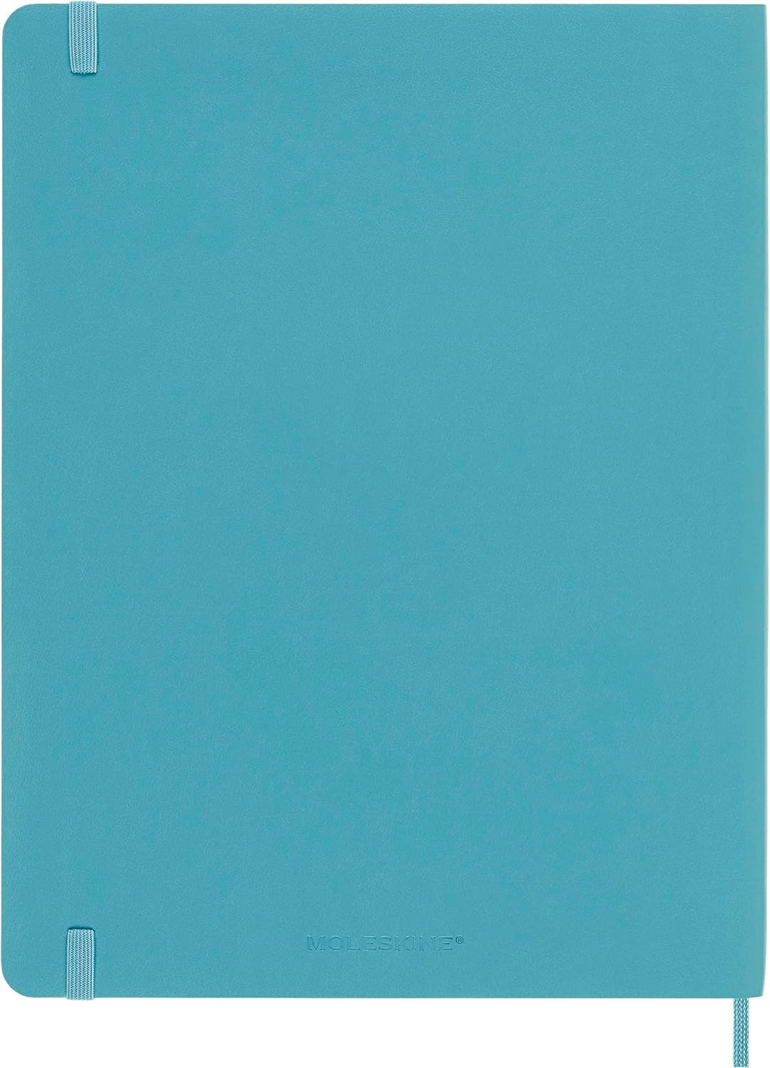 Moleskine Notizbuch, QP623B35 Xlarge, Leer, Soft Cover, Riff Blau X-Large Riff Blau, X-Large Riff Bl