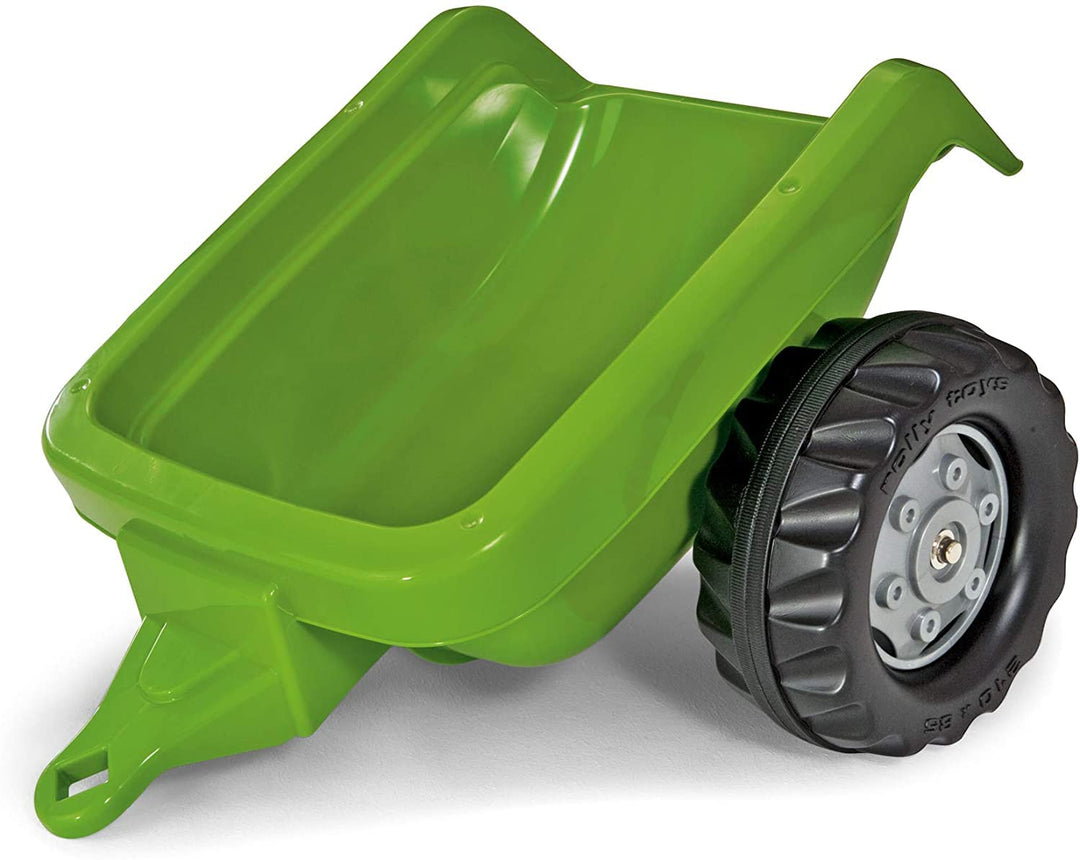 Rolly Toys rollyKid Anhänger grün (Alter: 2 ½ - 10 Jahre, 57 x 46,5 x 26,4 cm, Einachsanhänger, bela
