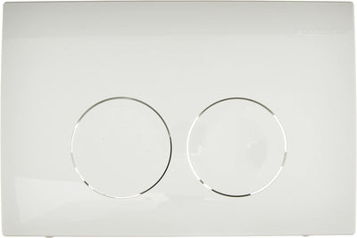Geberit 115125111 Delta 21 Betätigungsplatte 115.125.111, Revisionplatte weiss, 245 x 165 x 14 mm, R
