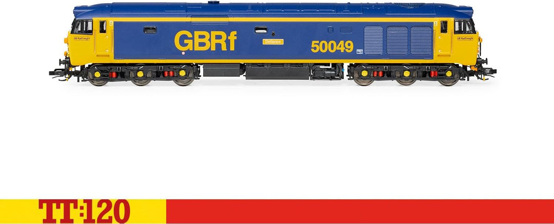 Hornby TT:120 TT3015M GBRf Klasse 50 Co-Co 50049 Defiance Diesellokomotive