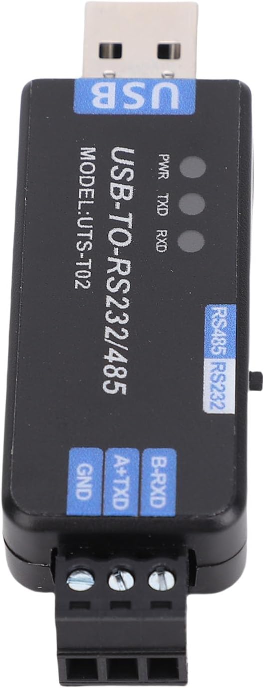 USB-zu-RS485-RS232-Konverter, Bidirektionales Halbduplex-Industriekommunikationsmodul für Schnelle B