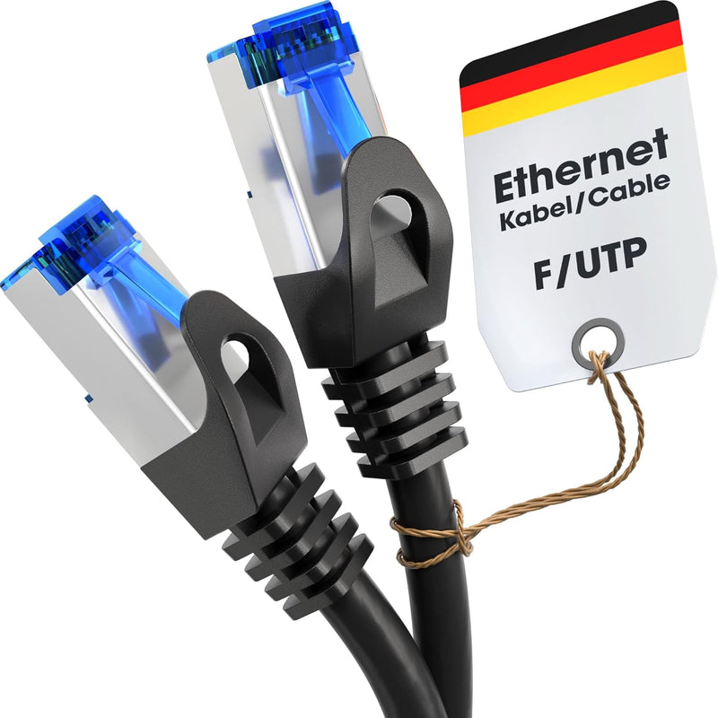 KabelDirekt – 5X 15m – Netzwerk, Ethernet, LAN & Patch Kabel (überträgt maximale Glasfaser Geschwind