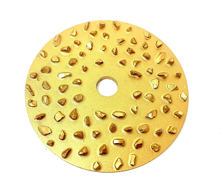 WELLERWERKZEUGE | 3er Set Raspelscheibe Schleifscheibe 76x10 Holz Hufbearbeitung für mini akku Winke