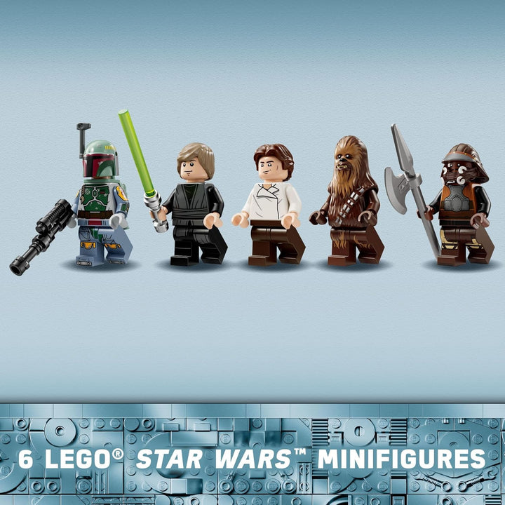LEGO Star Wars 75396 - Wüsten-Skiff und Sarlacc-Grube (558 Teile)
