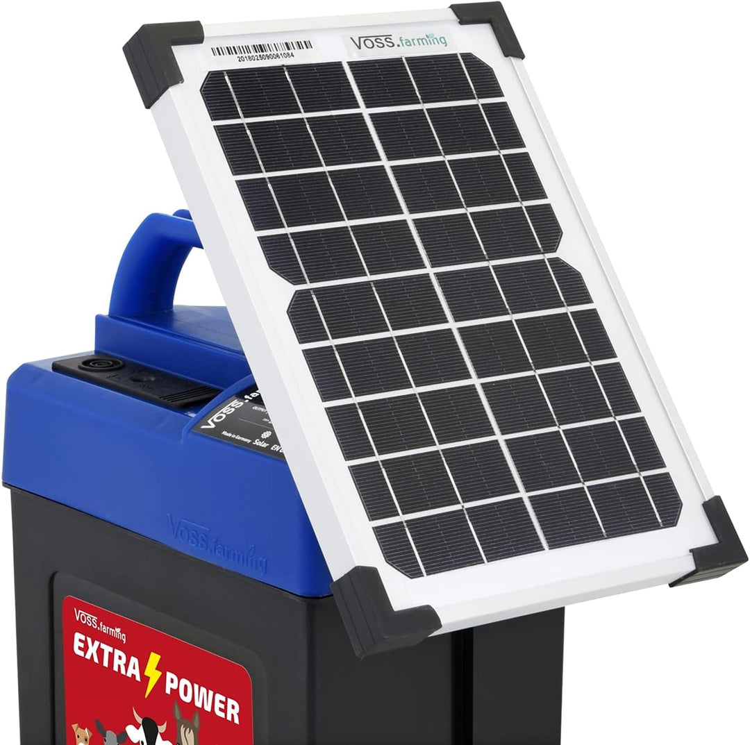 9V Batteriegerät Extra Power 9V SOLAR + Batterie