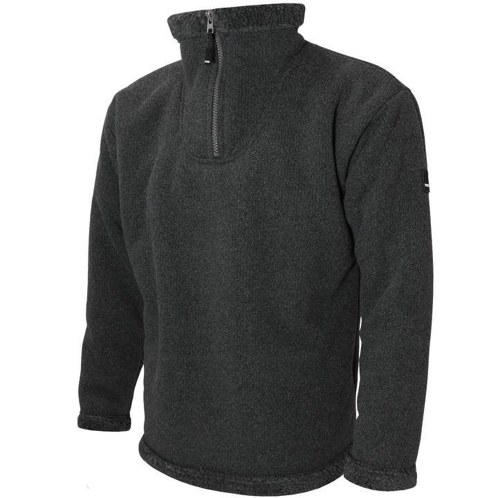 FHB 33344-12-40/42 Webpelz-Troyer, Grau, Gr. XXL Grau XXL, Grau XXL