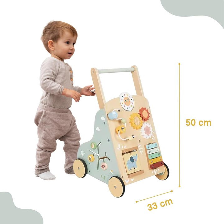 Lauflernhilfe für Babys mit audiovisuellen Stimulationsaktivitäten, 18 Monate